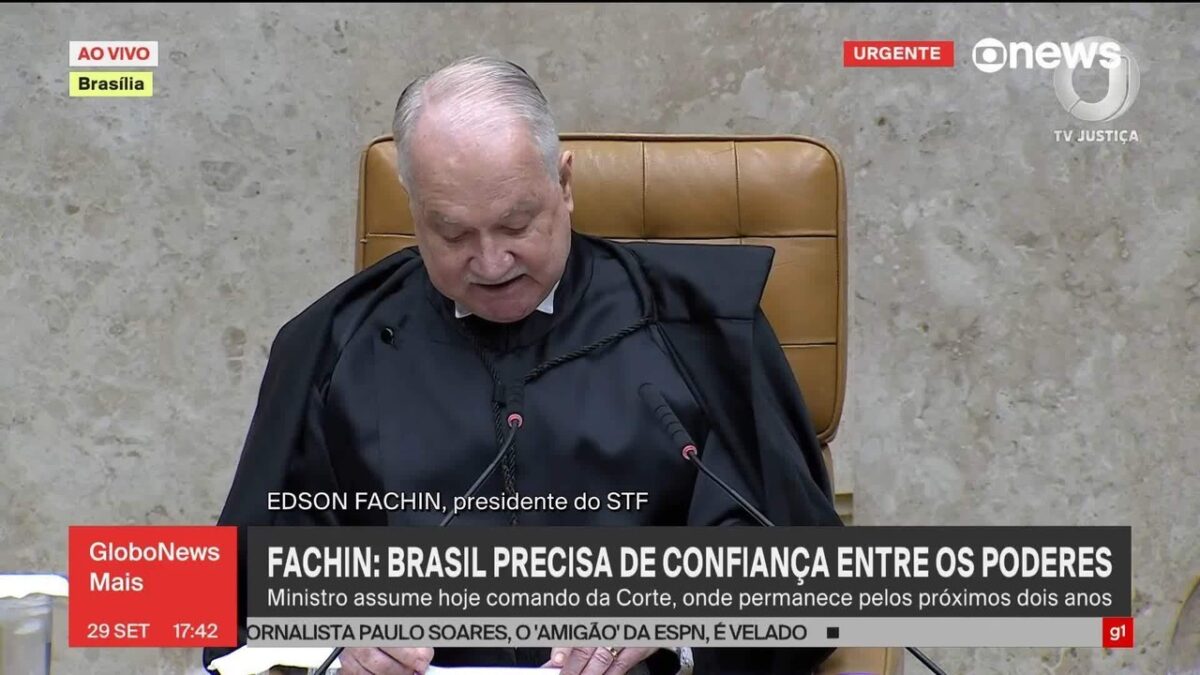 Democracia, liberdade e autocontenção do Judiciário, combate à corrupção: os principais pontos do discurso de Fachin