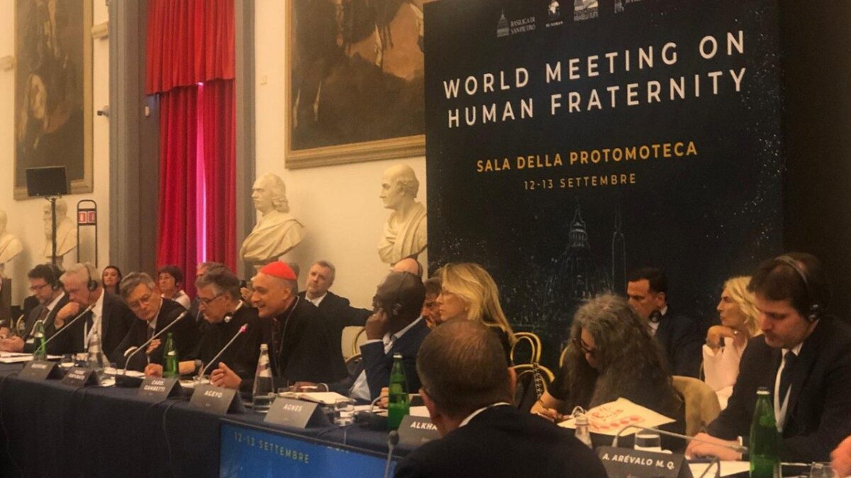 Encontro sobre Fraternidade Humana: desarmar as palavras para desarmar a Terra