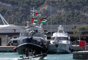 Flotilha rumo a Gaza anuncia volta para Barcelona por más condições do tempo
