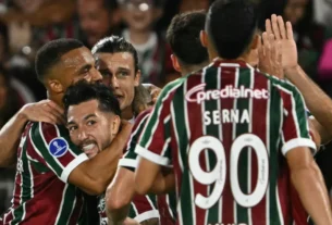 Fluminense cede empate ao Lanús e cai na Sul-Americana dentro do Maracanã