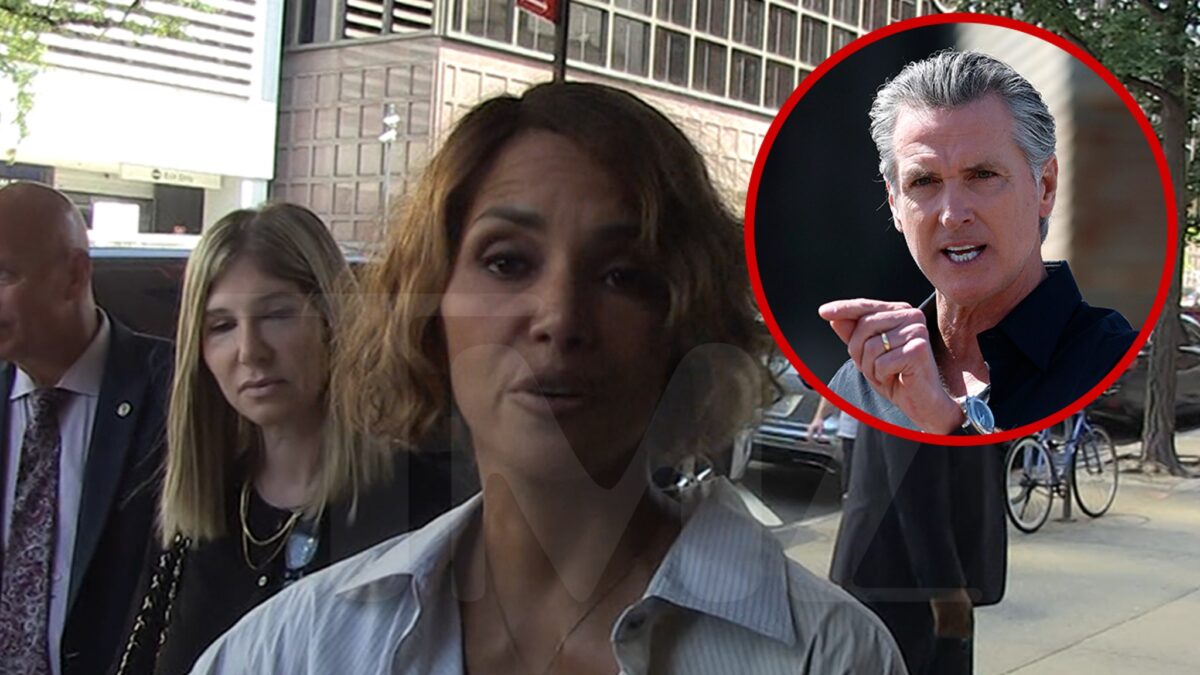 Halle Berry empurra Gavin Newsom para expandir a cobertura de saúde da menopausa
