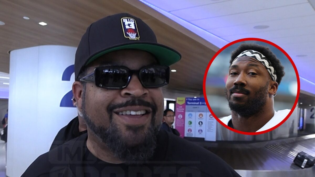 Ice Cube convida Myles Garrett para experimentar a liga big3