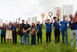 Jovens da periferia de Recife em turnê internacional com artistas de países em guerra
