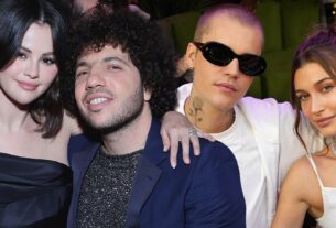 Justin e Hailey Bieber ficam ocupados dia antes de sua ex -Selena Gomez amarrar o nó