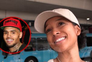 Karrueche Tran feliz por Kayla Nicole depois de Chris Brown Lap Dance
