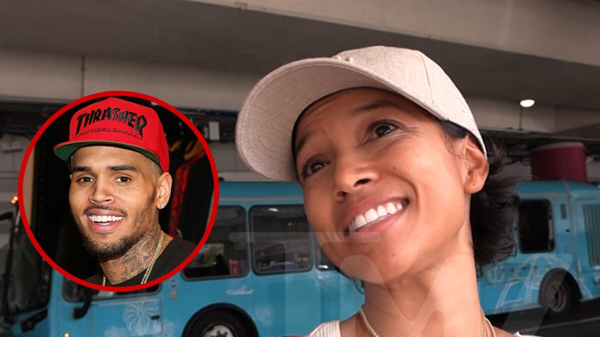 Karrueche Tran feliz por Kayla Nicole depois de Chris Brown Lap Dance