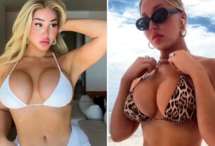 La Demi explode bastão de biquíni com fotos peitudas!