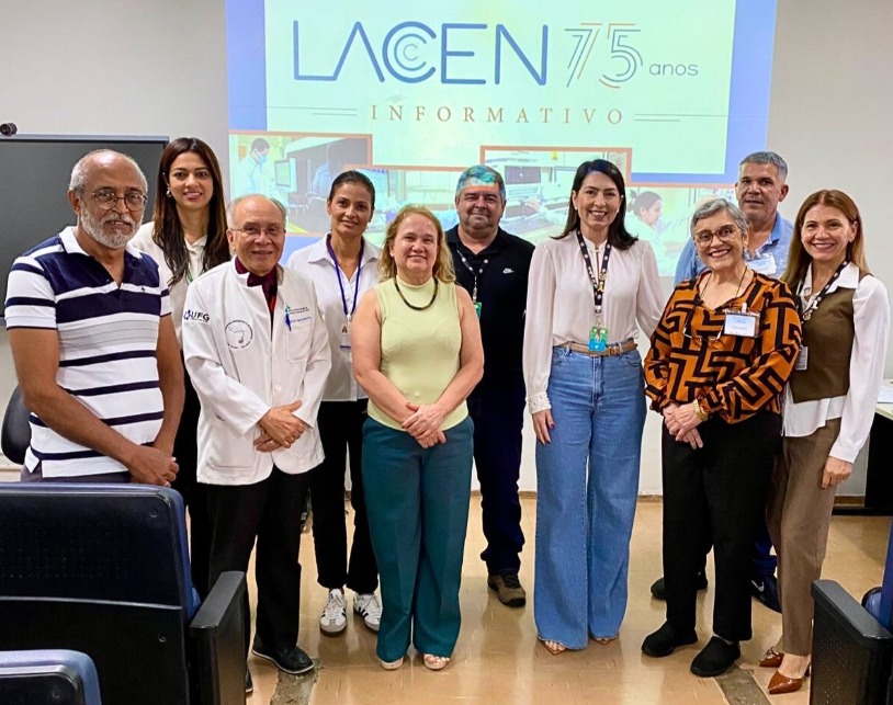 Lacen-GO, MS e UFG fortalecem parceria para diagnóstico laboratorial de doença rara