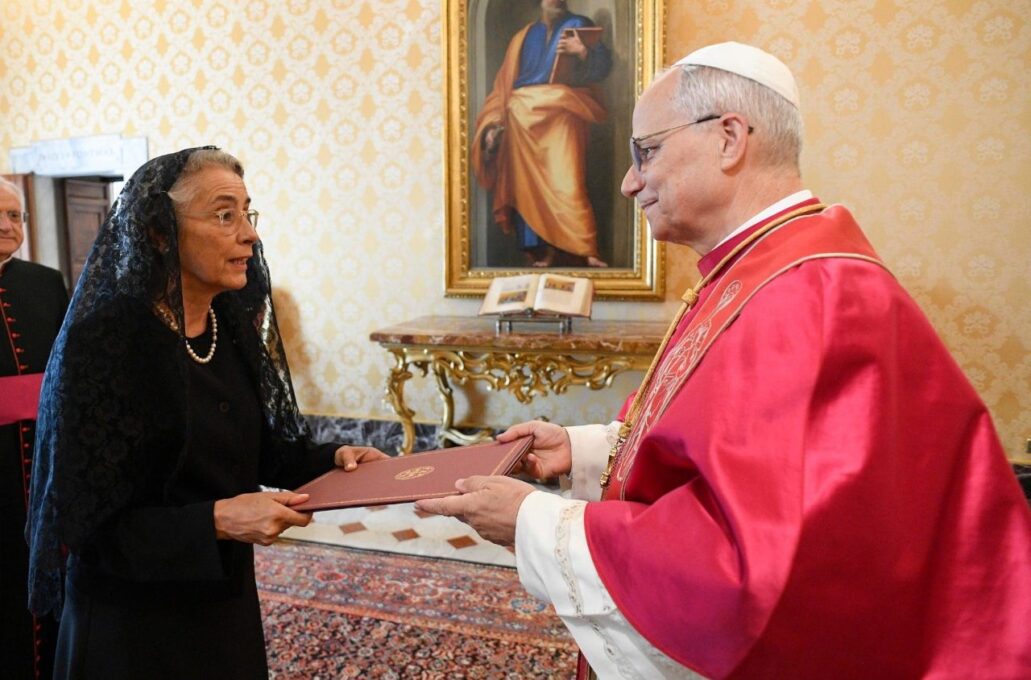Leão XIV recebe nova embaixadora de Portugal junto à Santa Sé