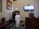 Leão XIV visita a nova Sala do Tribunal Vaticano