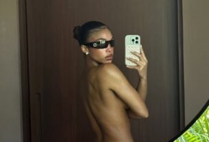 Lori Harvey Flaunts Bikini Bum em férias mexicanas, não publica Damson Idris