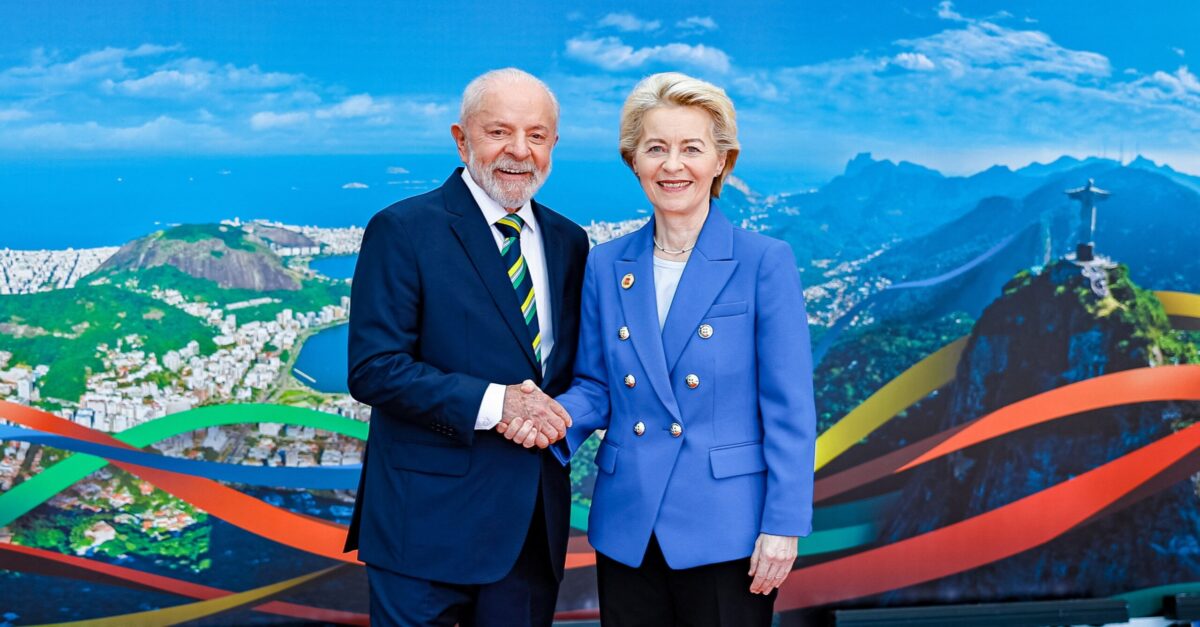 Lula e presidente da Comissão Europeia falam por telefone após envio de acordo Mercosul-UE