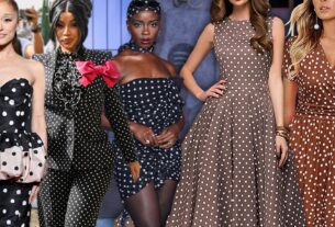 Moda de bolinhas inspirada em celebridades na Amazon