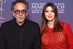 Monica Bellucci e Tim Burton Anunciam Fim da Reláção APÓs 2 Anos juntas