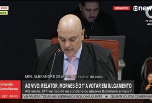 Moraes diz que atos preparatórios para o golpe começaram em 2021 e de que não 'há dúvida' sobre crimes