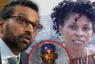O diretor do FBI, Kash Patel, diz às pessoas para não lamentar a madrinha de Tupac