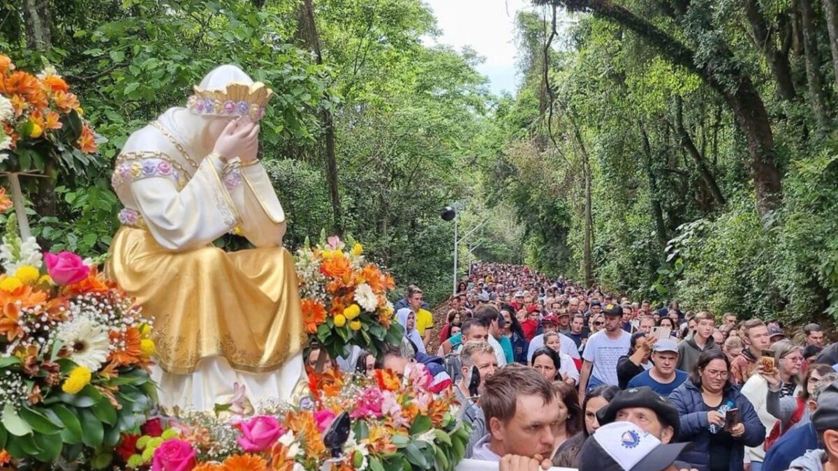 Os 90 anos da Romaria de Nossa Senhora da Salette em Marcelino Ramos/RS