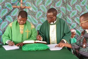 Padre Tchindemba destaca partilha e comunhão na elevação da Comunidade São Ponciano