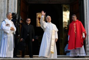 Papa Leão XIV com os agostinianos, da missa ao acolhimento para o jantar