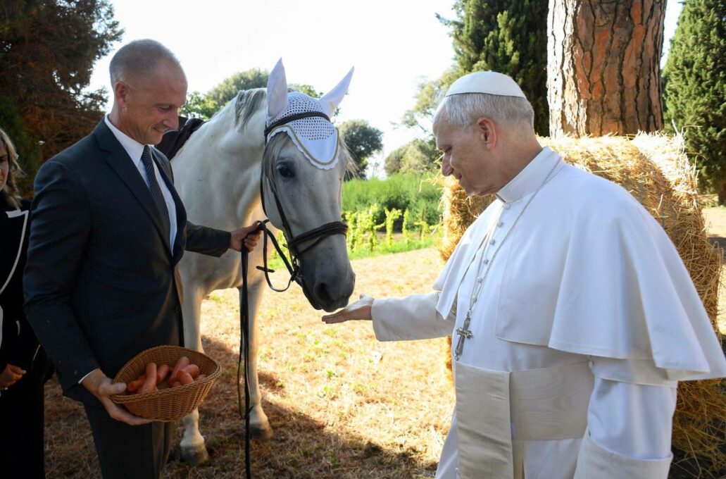 Papa inaugura o Borgo Laudato si': cuidar da criação é vocação de cada pessoa