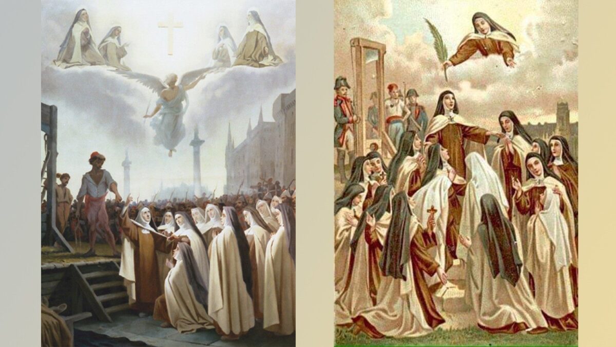 Papa sobre carmelitas mortas na Revolução Francesa: autoras de caridade