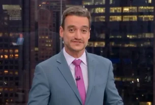 Quam é tiago scheuer, que será o Novo âncora do Hora