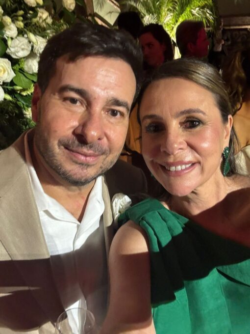 Rodrigo Maia se casa com advogada na Ilha Fiscal com shows de pagode e axé; pai, Cesar Maia, não foi