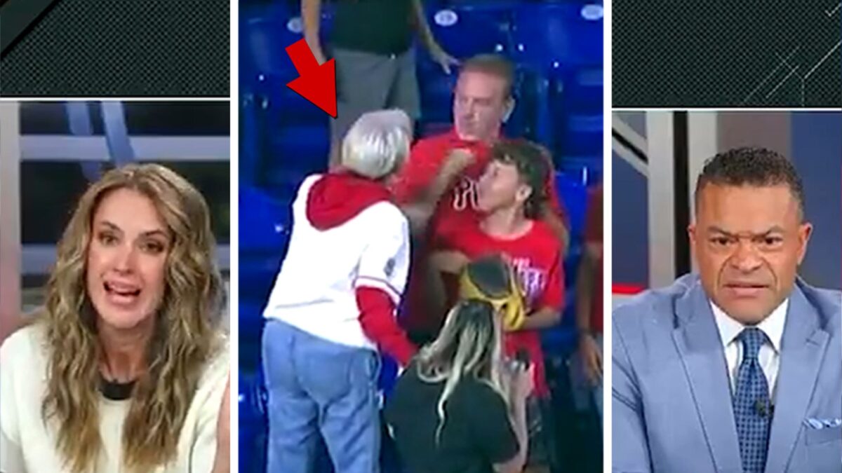 SportsCenter hospeda Slam 'Karen' por levar a bola para casa do jovem fã de Phillies
