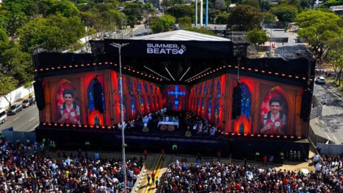 Summer Beats comemora a Canonização de Carlos Acutis com mais de 250 mil jovens