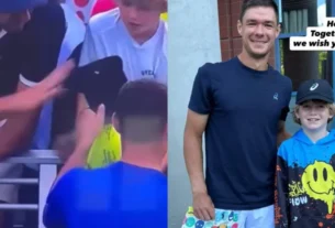 Tenista reencontra criança que teve boné 'roubado' por CEO milionário no US Open