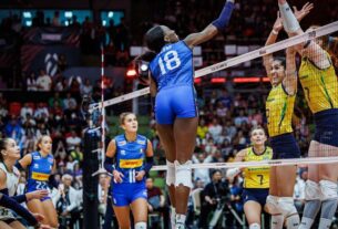 Vôlei: Brasil perde para Itália e fica fora da decisão do Mundial