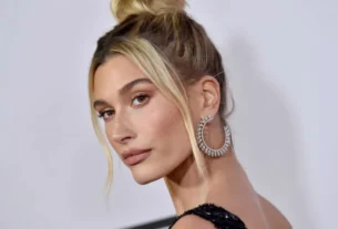 Hailey Bieber posa sensual e recebe elogios de estrelas da moda