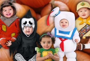 As fantasias de Halloween mais fofas inspiradas na cultura pop para bebês