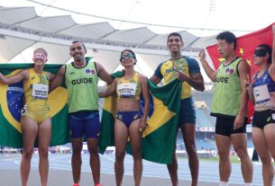 Brasil faz história e termina Mundial de Atletismo Paralímpico em 1º