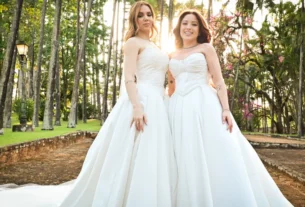 Cantora Mari Fernandez se casa com Júlia Ribeiro