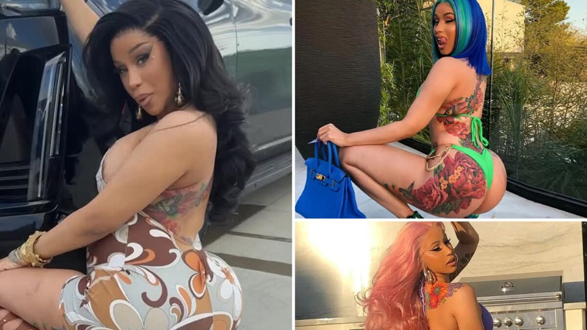 Cardi B Hot Shots para iniciar seu 33º aniversário!