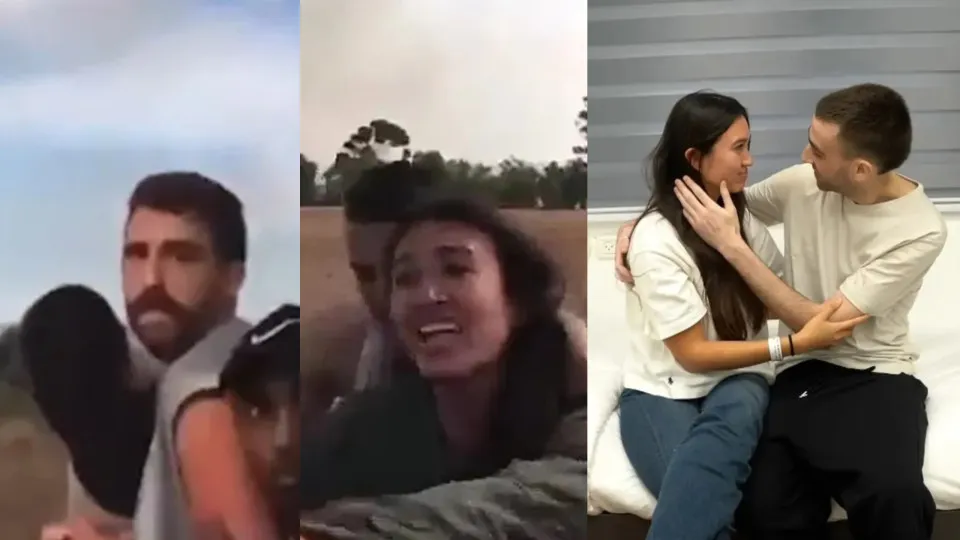 Casal separado em sequestro do Hamas se reencontra em Israel após 2 anos