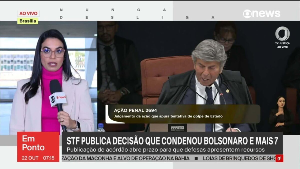 com a decisão da Primeira Turma publicada, quais os caminhos para recorrer? Entenda