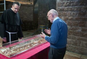 Em Assis a primeira exposição prolongada dos restos mortais de São Francisco