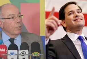 Em telefonema, Marco Rubio e Mauro Vieira combinam reunião em Washington