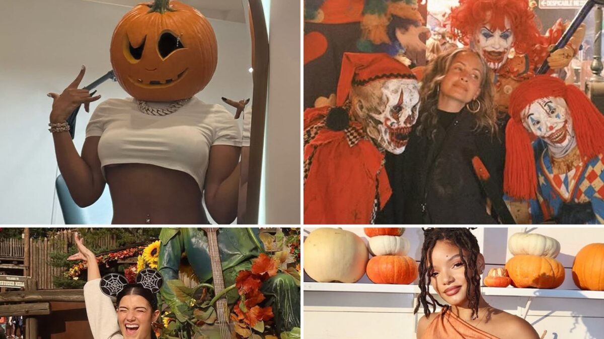 Estrelas entram em temporada assustadora com selfies assustadoras!