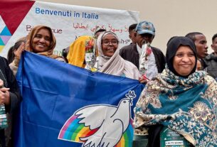 Jubileu dos migrantes: 44 refugiados da Etiópia graças aos corredores humanitários