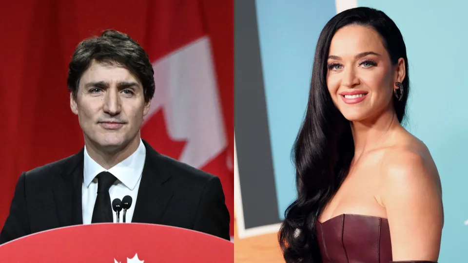 Katy Perry e Justin Trudeau são fotografados de mãos dadas em primeira aparição pública juntos