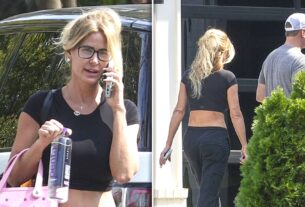 Kim Zolciak é vista saindo da casa do novo namorado depois de passar a noite