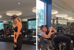 Kristin Cavallari compartilha vídeo de treino sexy