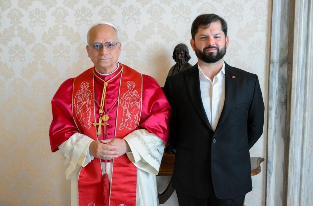 Leão XIV recebe em audiência o presidente do Chile