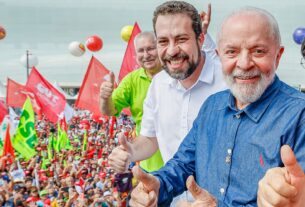 Lula brinca com Boulos sobre invasões e provoca risos em SP