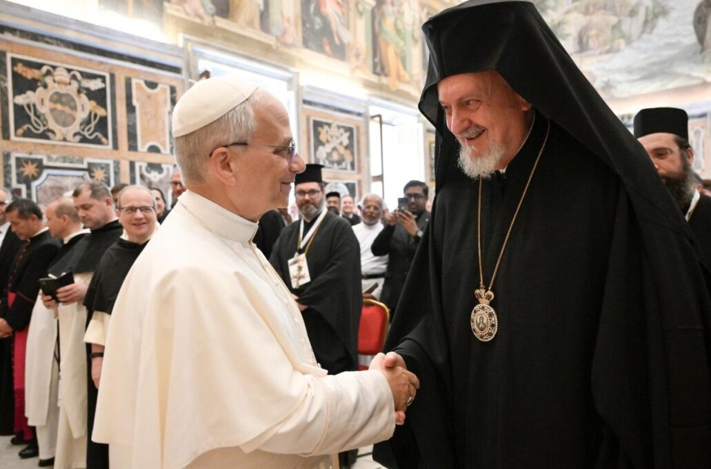 O Papa em Nicéia, metropolita Emanuel: acolhemos com alegria a sua visita
