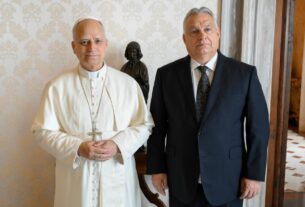 Papa recebe primeiro-ministro da Hungria, Viktor Orbán
