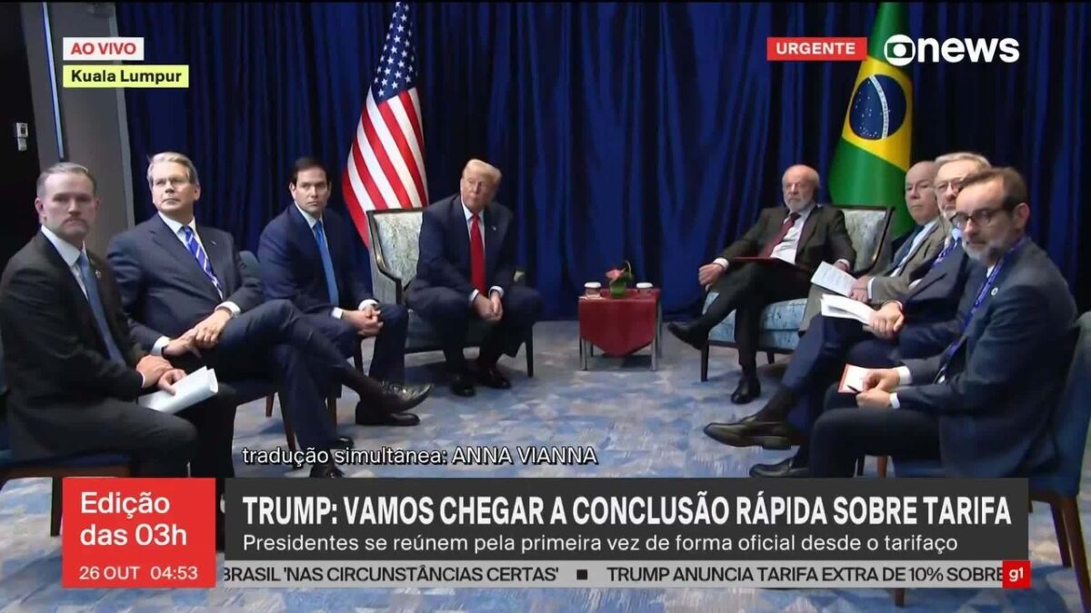 Para Planalto, caso Venezuela foi tangencial na conversa entre Lula e Trump